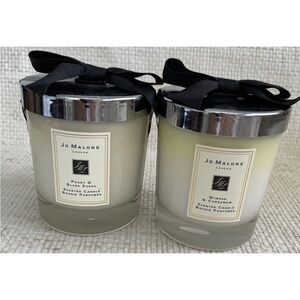 Jo Malone Peony and Mimosa Candle Set - Cream and Black